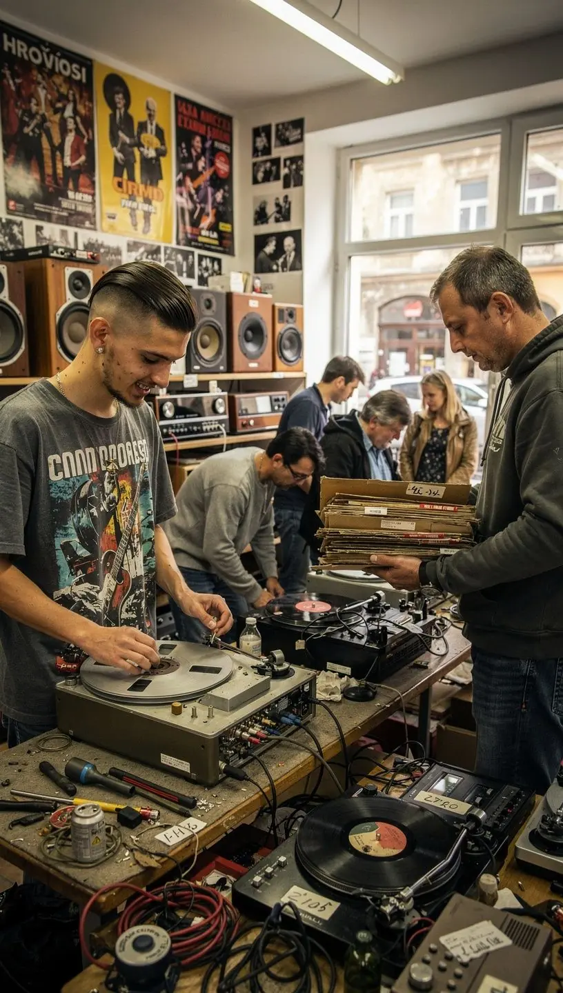 Audio cables replacement guide for vinyl players